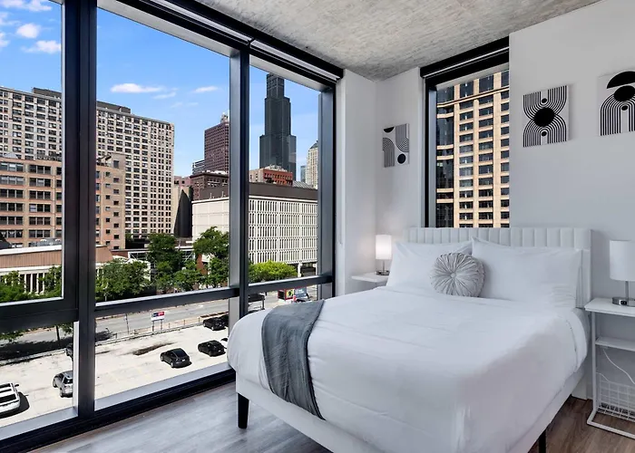 Apartamento Wabash 4br - Pool Free In & Out Parking 2 Chicago